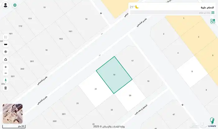 أرض للبيع موقع مميز حي طيبة 0
