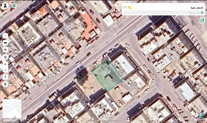 أرض للبيع موقع مميز حي طيبة 1