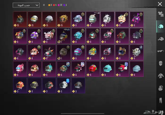 حساب ببجي لفل77 4