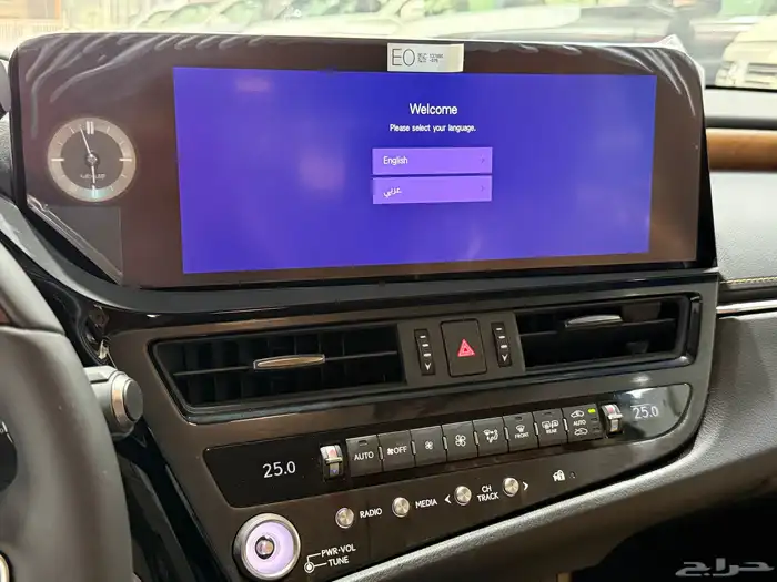 لكزس ES 350 خليجي DD فل كامل 2025 نظام 50-50 20