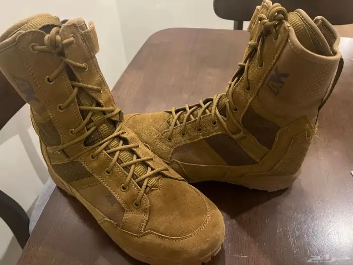 حذاء عسكري 45 استخدام يوم سبب البيع لرغبة مقاس اصغر 0