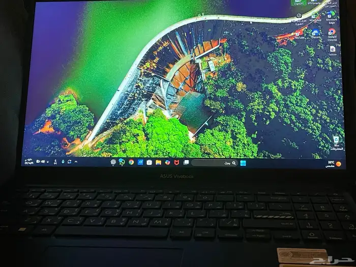 لابتوب ASUS VivoBook 15 i7 جيل 13 16GB SSD 512GB نظيف جد ا 0