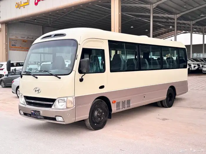 باص هونداي كونتي 2015 ديزل 30 راكب 1