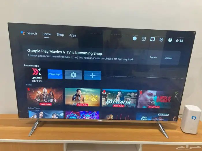 تليفزيون سمارت أندرويد KMC تحتاج اصلاح بعض الخطوط ف الشاشة 0