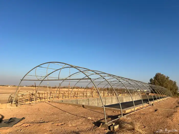 بيت محمي فك وتركيب الطول 35 العرض9 2