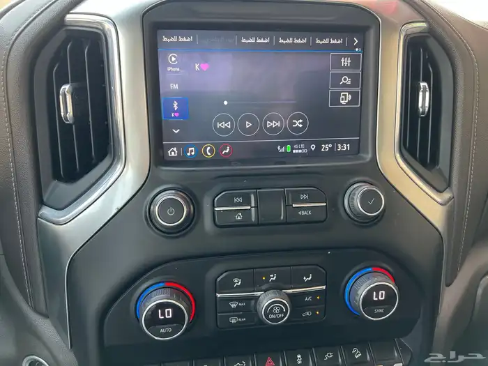 شيفرولية سلفرادو 2021 سعودي RST قير علاق 8 سرندل شبه جديد 16