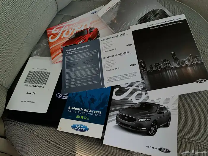 فورد تورس 2017 سعودي ( ايكو بوست ) نطيف جدآ 9