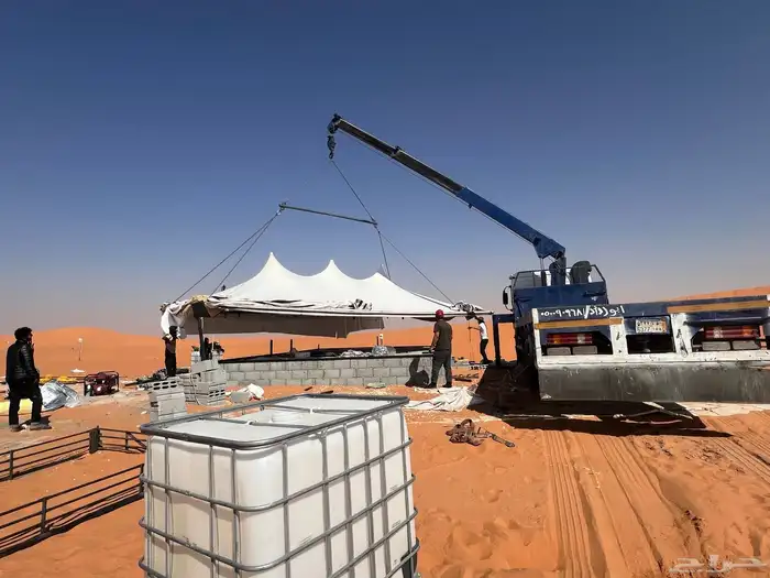 سطحات نقل كرفانات وغرف جاهزه كرينات دبل 4 3