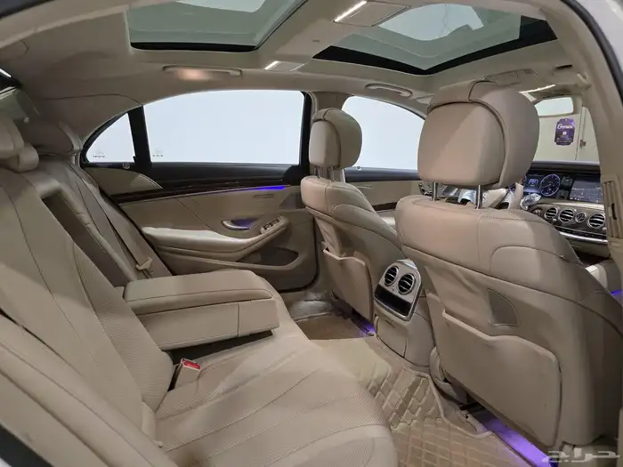 مرسيدس S400 موديل 2014 بحالة ممتازة 8
