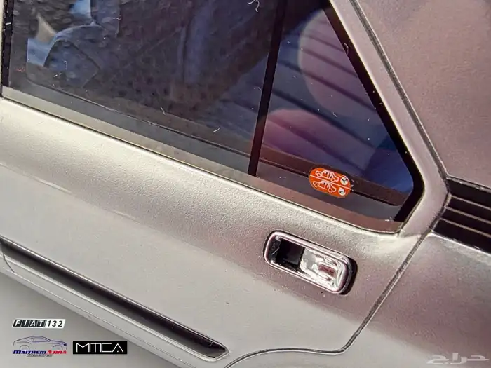 مجسم سيارة FIAT132 اصلي مح الوكيل 9