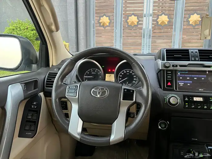 تويوتا برادو 2016 (سته سلندر ) بدي وكاله نظيف جدا 35