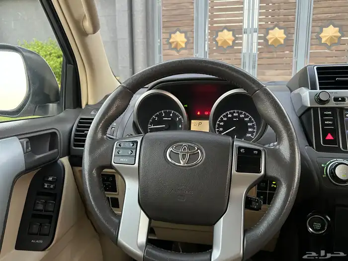 تويوتا برادو 2016 (سته سلندر ) بدي وكاله نظيف جدا 33