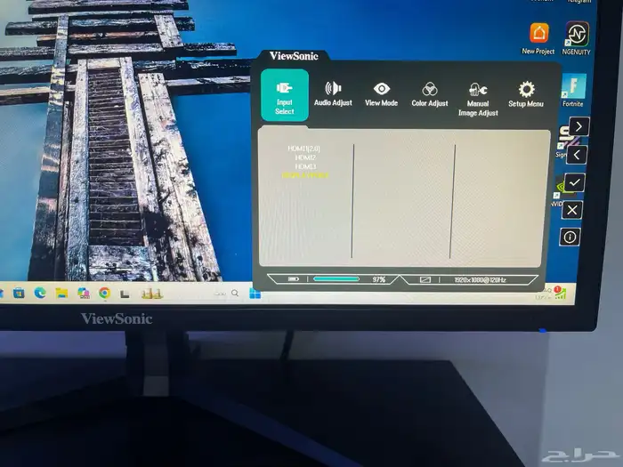 شاشة قيمنق للبيع 1