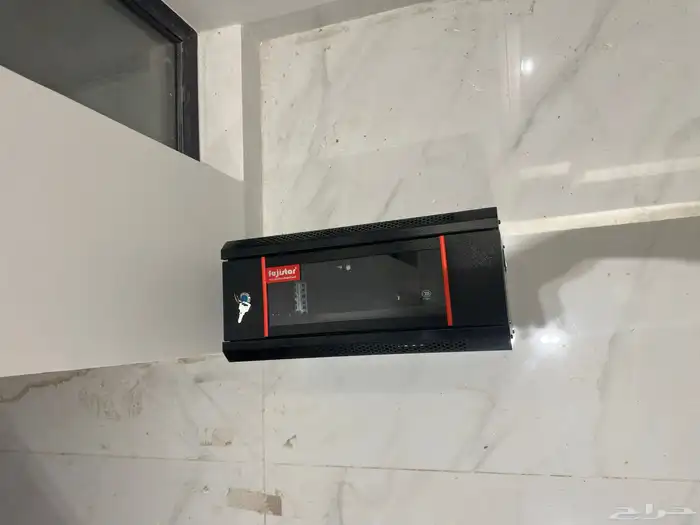 صندوق كبينه راك مقاس4U مزود بي مروحه تبريد 1