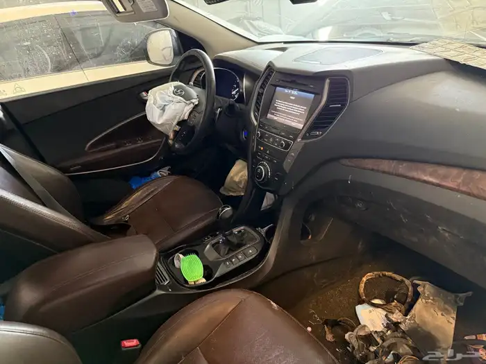 هيونداي سنتافي 2018 ديزل فل كامل دبل مصدوم 9