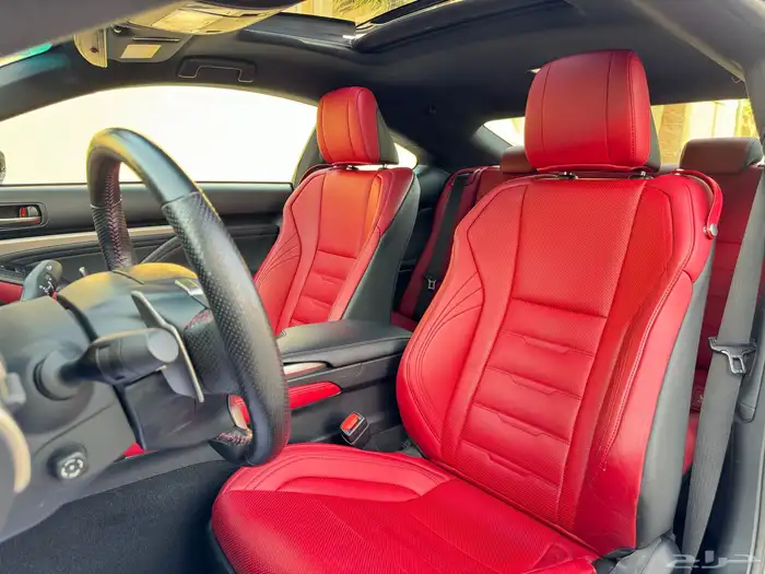 لكزس RC350 F موديل 2020 ممشى 71 الف تشيكات وكاله 30