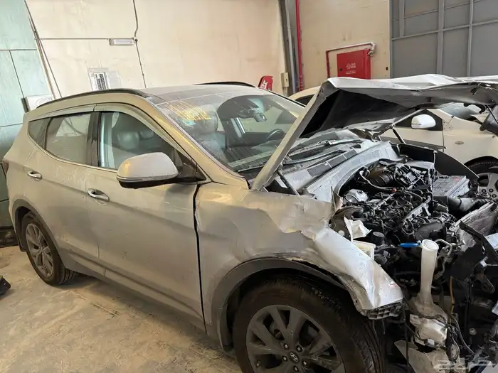 هيونداي سنتافي 2018 ديزل فل كامل دبل مصدوم 6