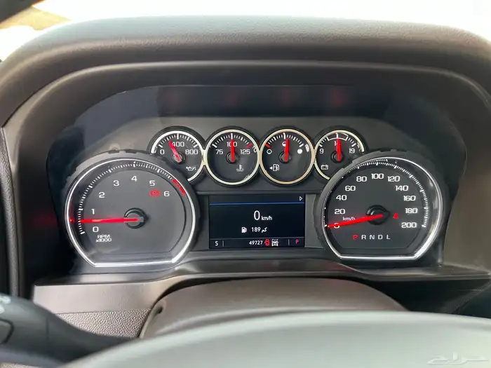 شيفرولية سلفرادو 2021 سعودي RST قير علاق 8 سرندل شبه جديد 7