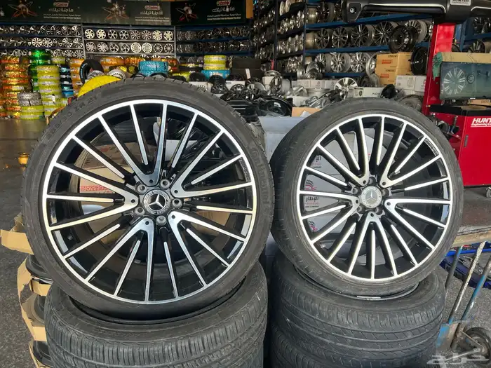 جنوط مرسديس الجوهره اصليه وكاله مقاس 21 3