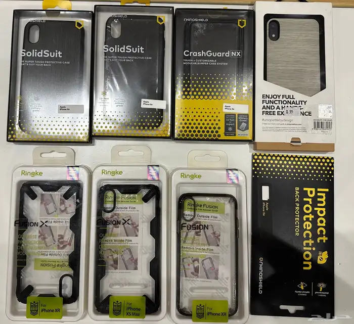 آيفون XR أبيض 128 قيقا   مخزن ونظيف جدا 6