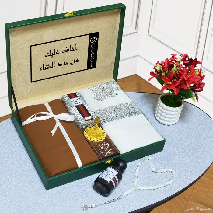 قماش شتوي شماغ رجالي عطر مبخرة 1