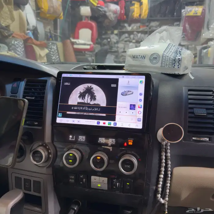 شاشة تويوتا أسكويا 2016 1