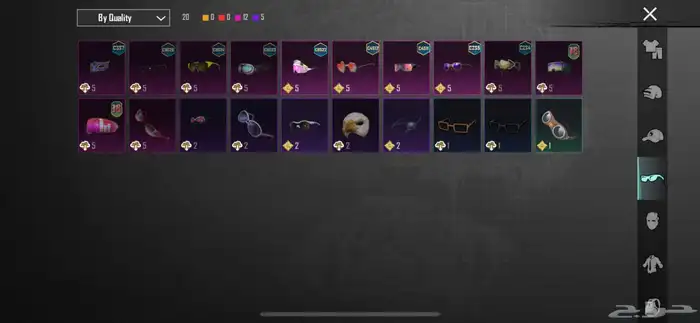 حساب ببجي على السوم 9