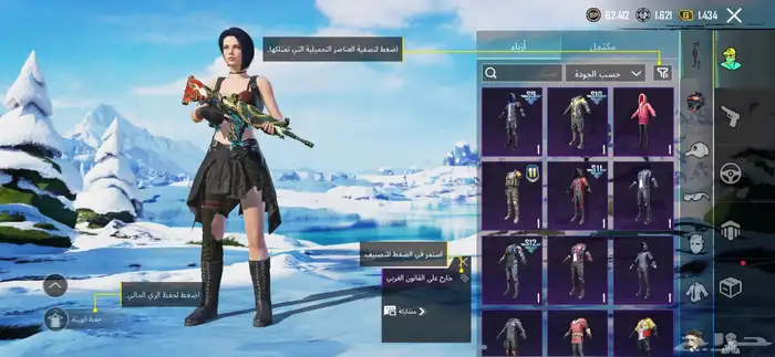 حساب ببجي نادر للبيع 3