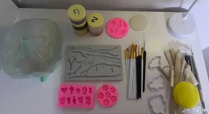 ادوات صنع الاكواب والصحون بالفخار 0