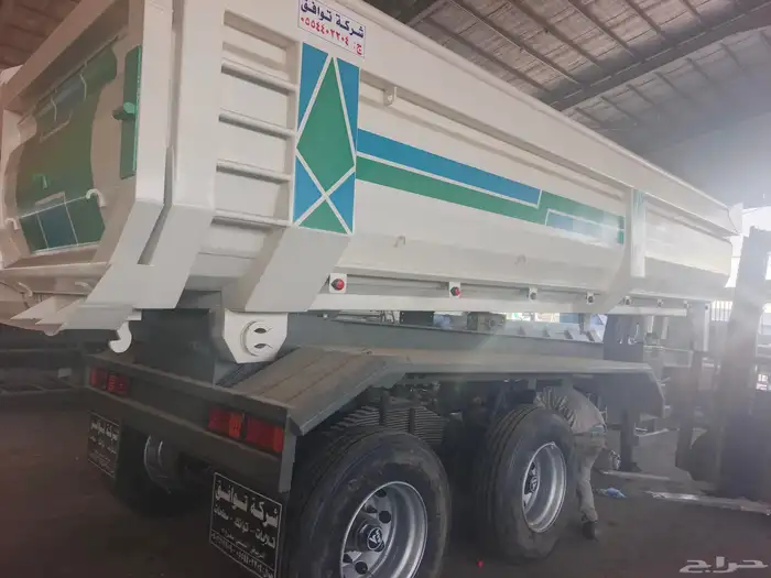 صندوق قلاب تراب مع قاعدة و دنقل و كفرات 4