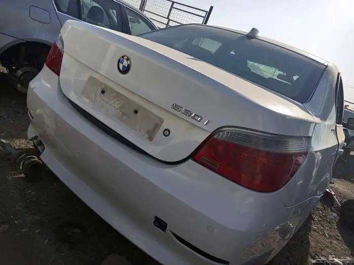 تشليح قطع غيار بي BMW مديل 2005ججم 530 0