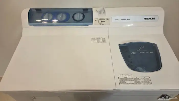 غسالة هيتاشي حوضين 7 كيلو نظيفة جدا 3