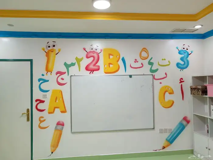 رسام محترف بالرياض رسم مدارس روضات دقه عاليه 1