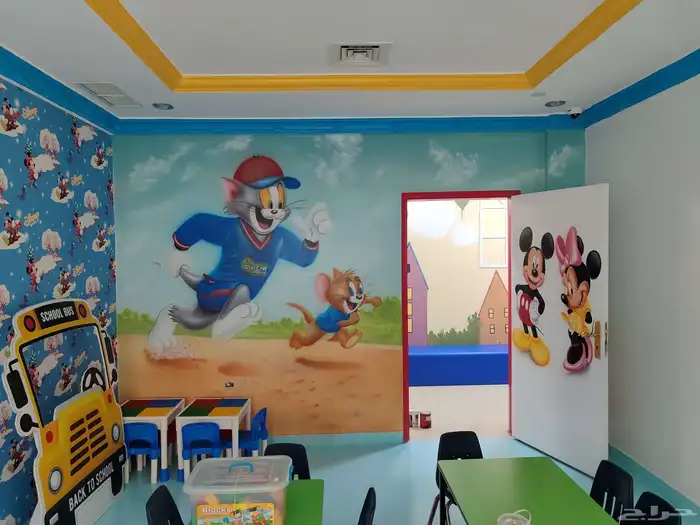 رسام محترف بالرياض رسم مدارس روضات دقه عاليه 7