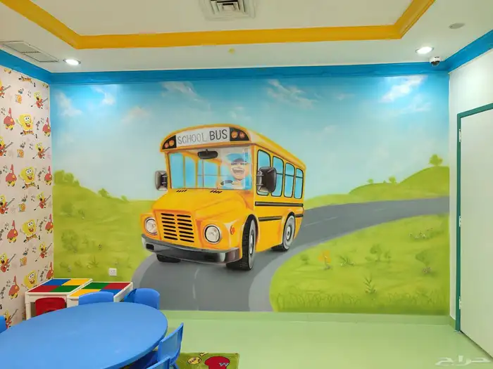 رسام محترف بالرياض رسم مدارس روضات دقه عاليه 0