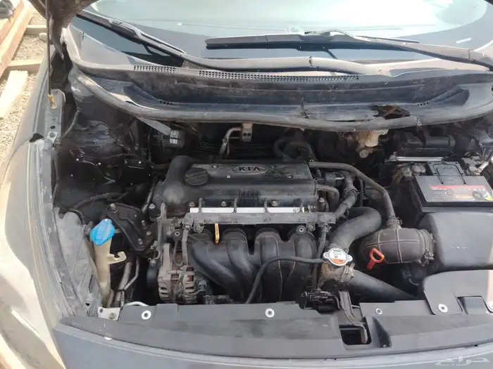كيا ريو 2013 فل كامل مكينة قير شاصي شرط ماشي 300بودي راش كام 2
