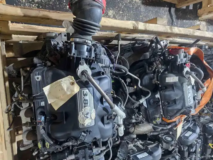 مكينة جيب رانجلر V6 3.8 بنزين نظيفة ومجربة شد بلد 0