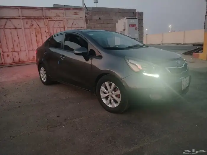 كيا ريو 2013 فل كامل مكينة قير شاصي شرط ماشي 300بودي راش كام 0