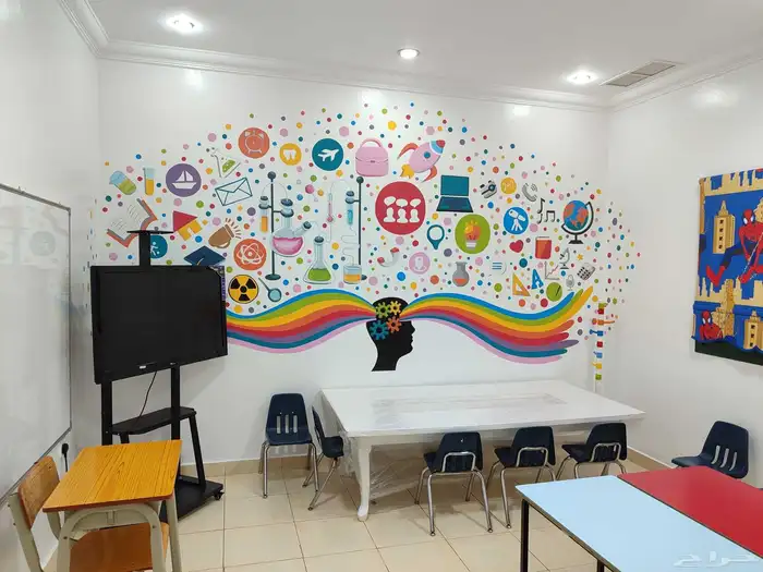 رسام محترف بالرياض رسم مدارس روضات دقه عاليه 5