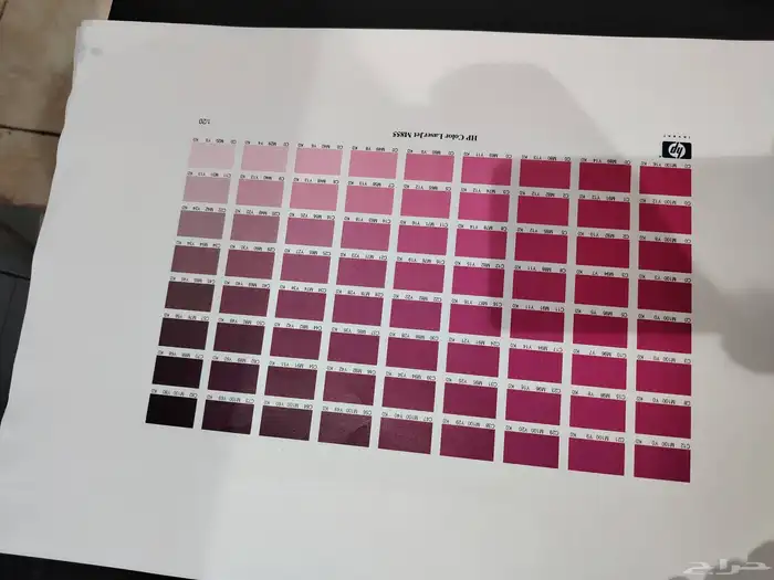 طابعة اتش بي ليزر Hp m855 ملونة A3 9