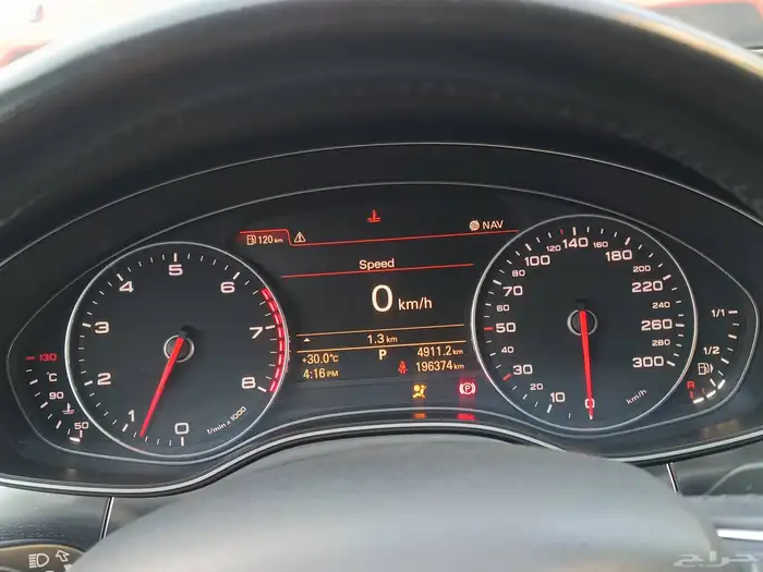 اودي A6 2013 مستعملة للبيع 6 سلندر - تشغيل بصمة - دخول ذ 4