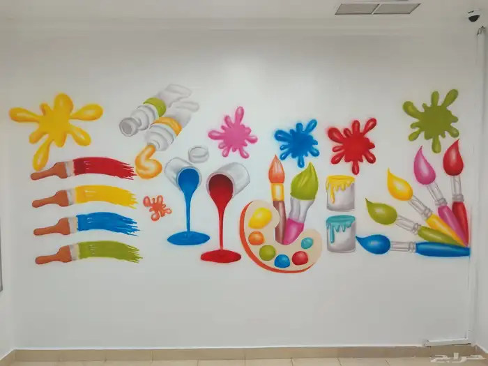 رسام محترف بالرياض رسم مدارس روضات دقه عاليه 6