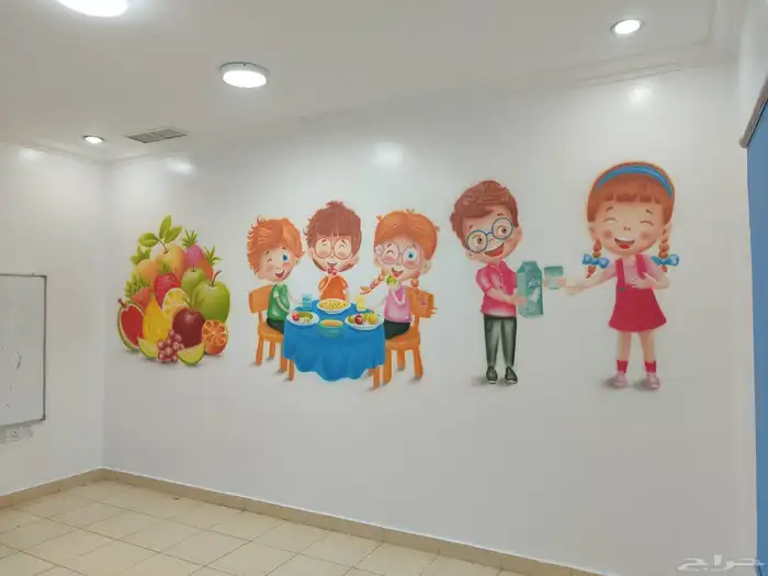 رسام محترف بالرياض رسم مدارس روضات دقه عاليه 11