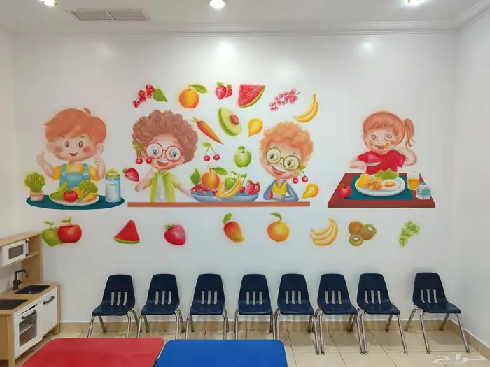 رسام محترف بالرياض رسم مدارس روضات دقه عاليه 4