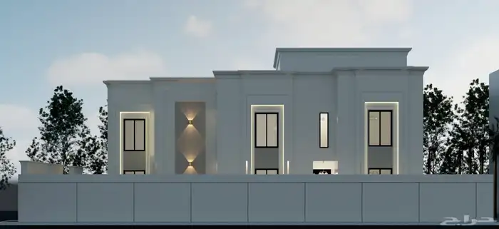 تصميم واجهات نيوكلاسيك ومودرن 0