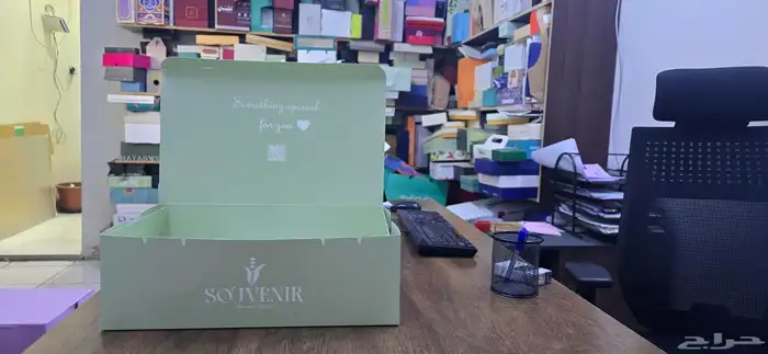 طباعة بوكسات ورد بوكس هدايا تغليف مطبوعات لوغو وشعار المحل 4
