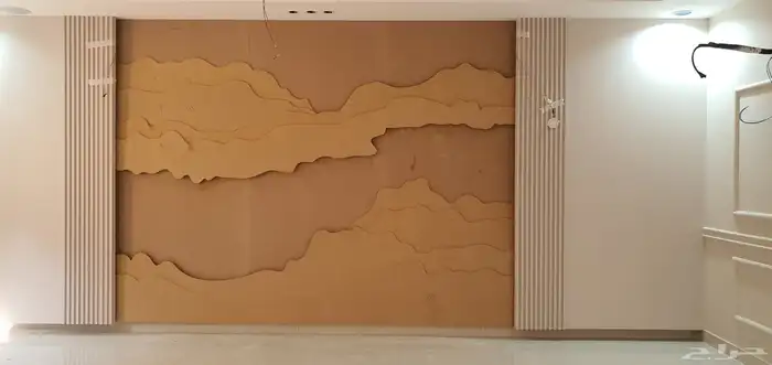 غرف نوم وخزائن وديكورات ولوحات جدارية cnc 8