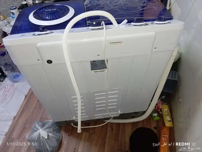 غسالة حوضين إستعمال قليل 10 كيلو 1