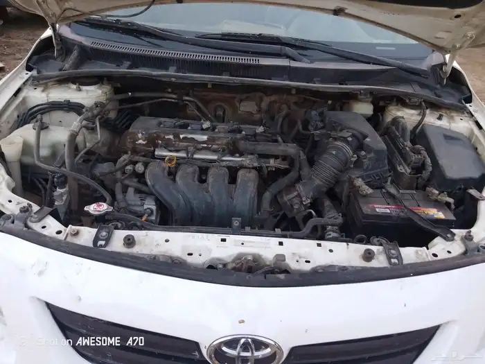 كرولا 2008 الى 2010 قطع غيار فقط 4