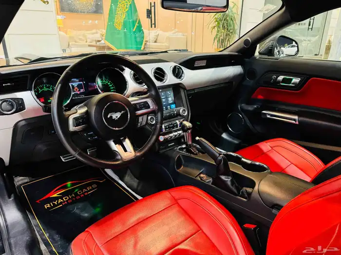 موستنج GT 2017 V8 سعودي مخزن بحاله الوكاله 7